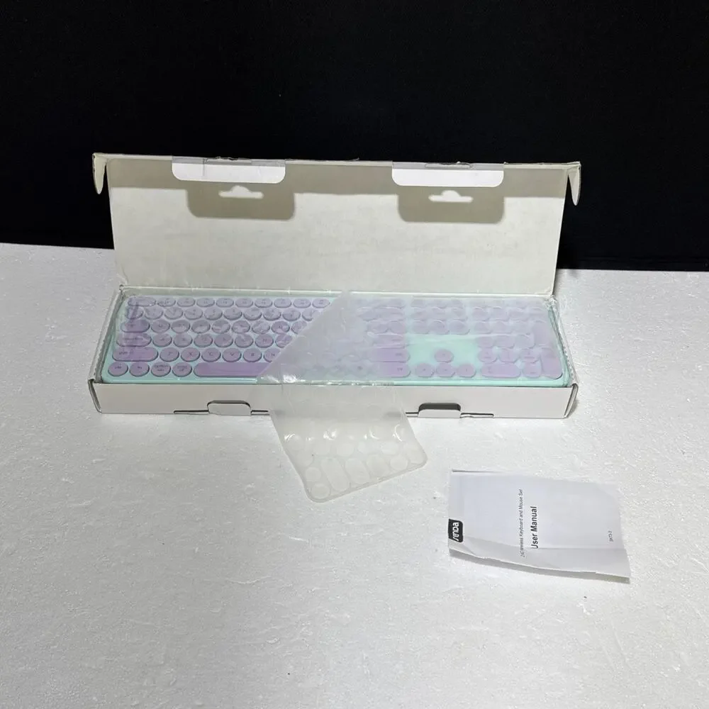 Seenda 2.4GHz Wireless Keyboard and Mouse set SK73-3 in Green New & Sealed
